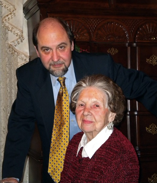 Lesia with grandson Tymish — 2010 Lesia with grandson Tymish — 2010